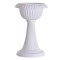 4 White 22" Decorative Italian Pedestal Flower Pots Vases Wedding Decorations